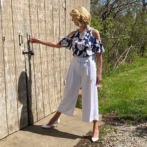 I.N.C Cold Shoulder Top